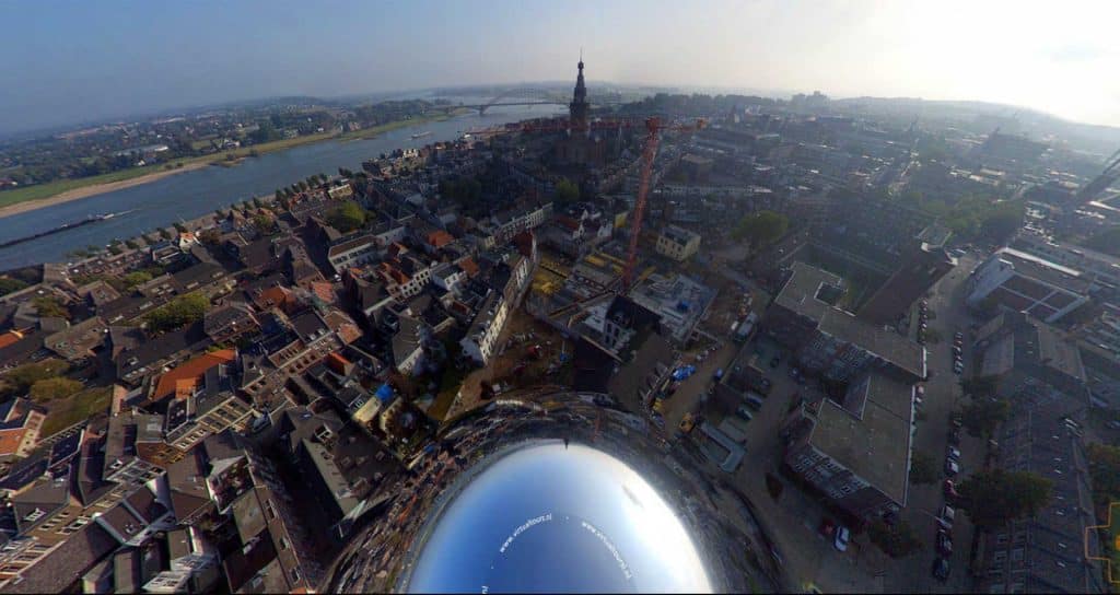 Uitzicht over Nijmegen