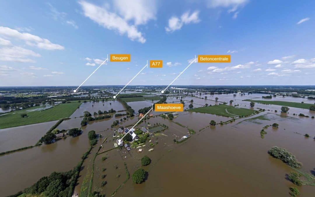 Zondvloed: overstroming van de Maas