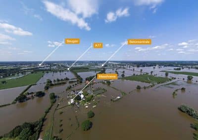 Zondvloed: overstroming van de Maas